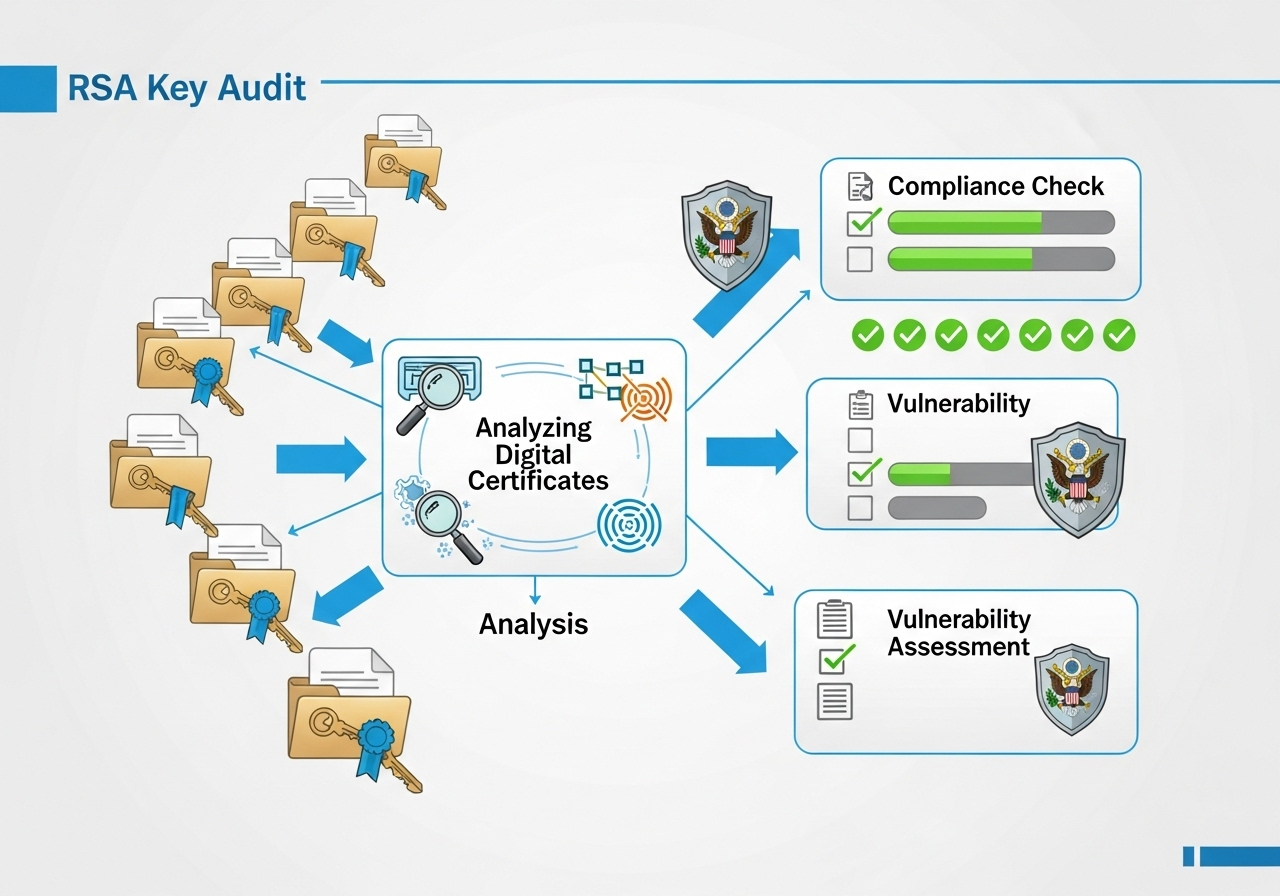 FACTOR - Secure RSA Key Auditing for Government Digital Identity